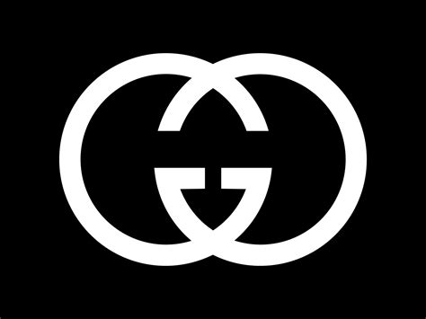 gucci black logo